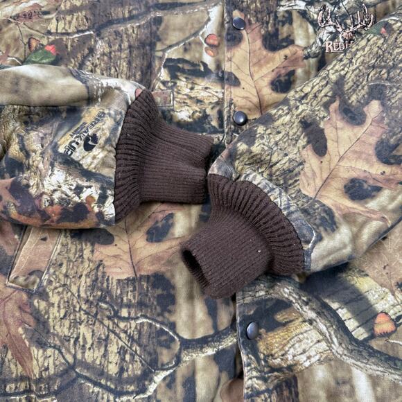 RedHead Insulated Jacket Bomber Sz.S Camo Snap Front Mossy Oak Break Up Hunting - Picture 3 of 12